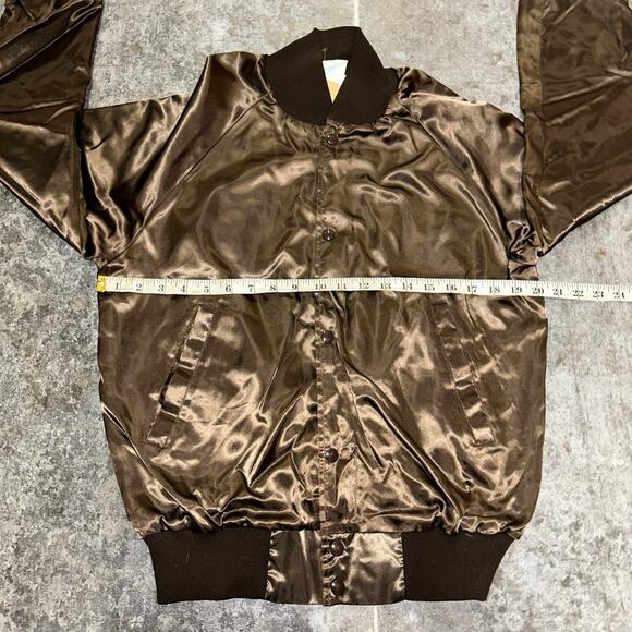 Vintage 80's Blank Blank Bomber Jacket Medium - Picture 4 of 5